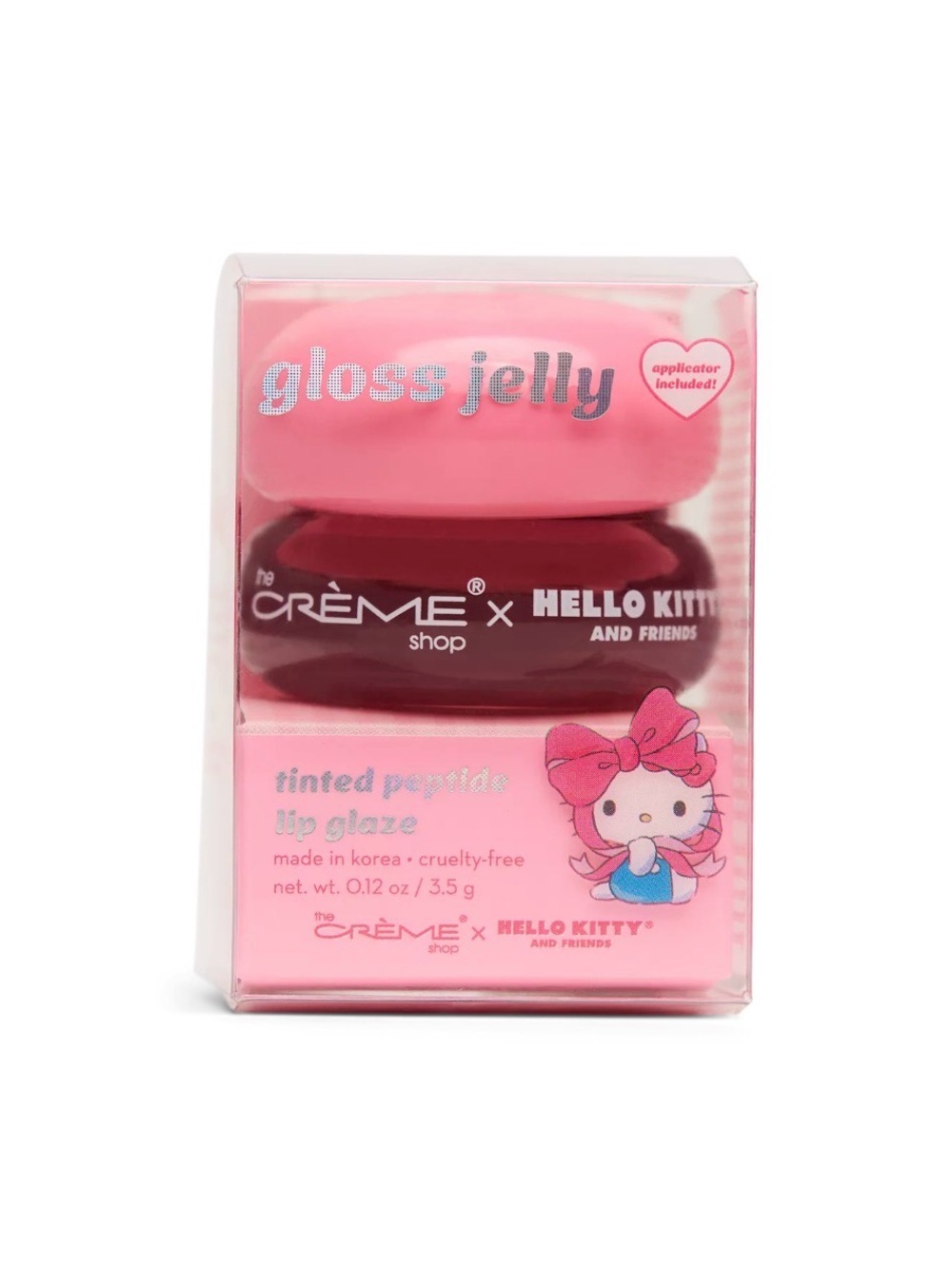 Hello Kitty Gloss Jelly Lip Glaze with Peptides